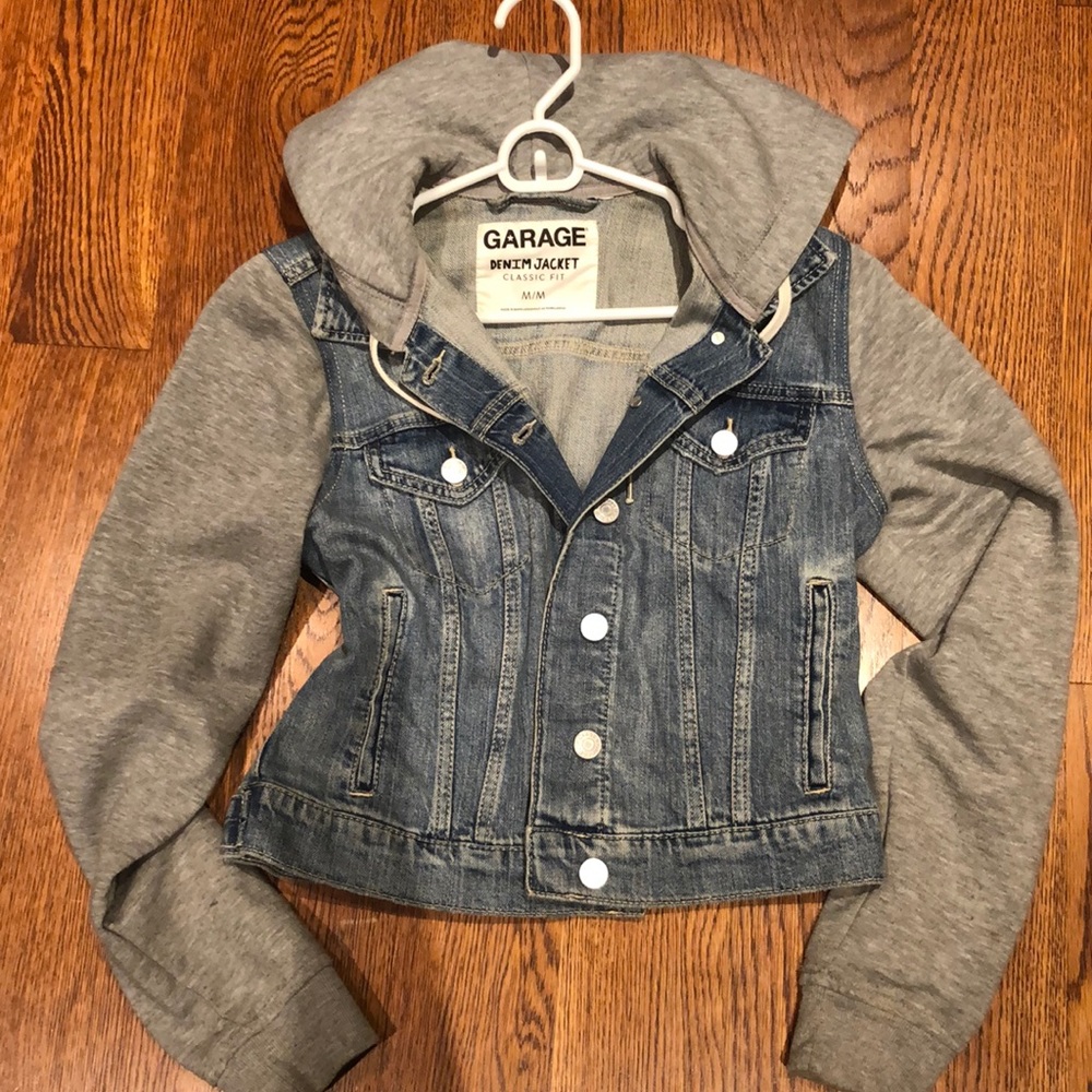 Garage denim sweater jacket classic fit